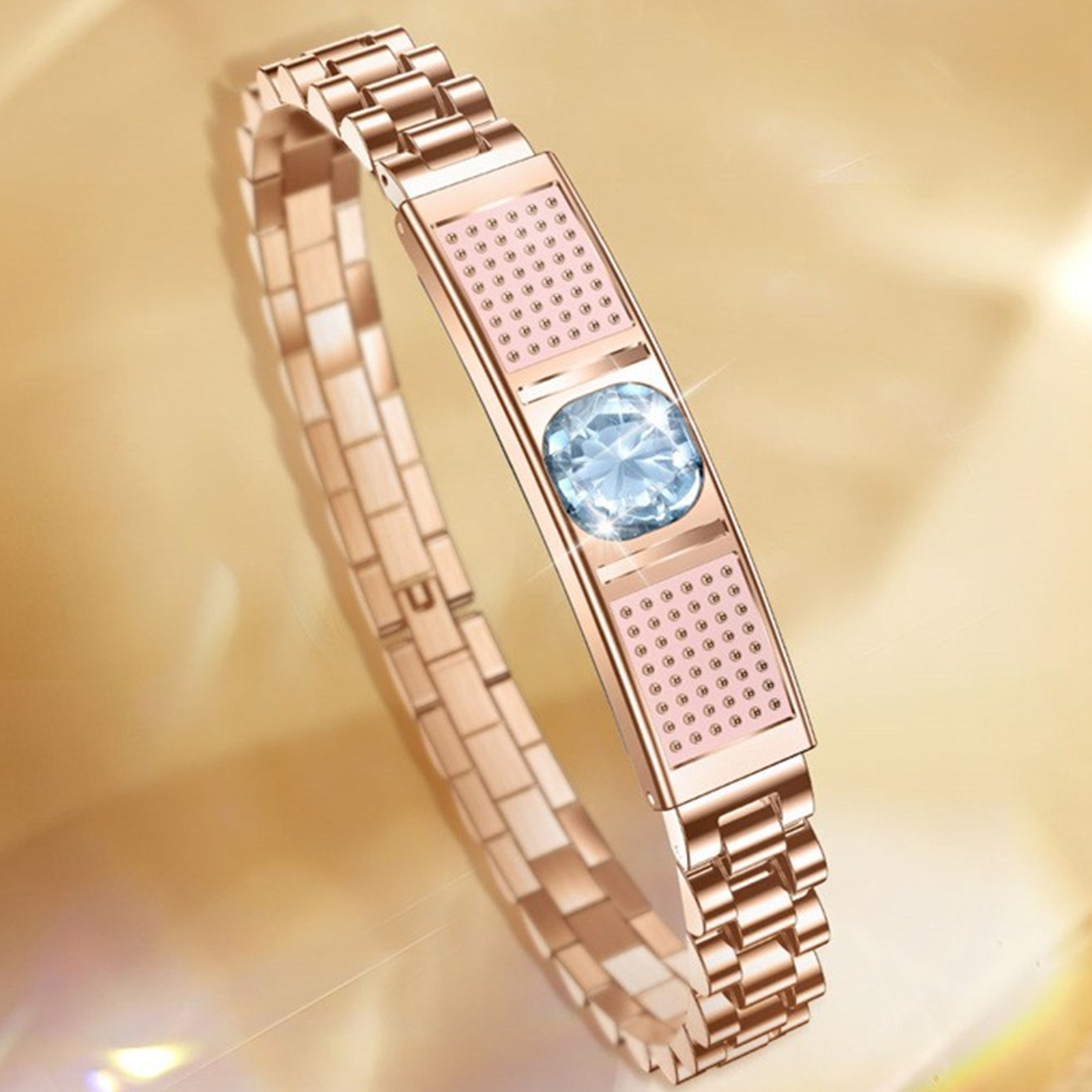 Luxury Watch Gift For Her - Kadın Lüks Akıllı Bileklik Büyük Elmaslı
